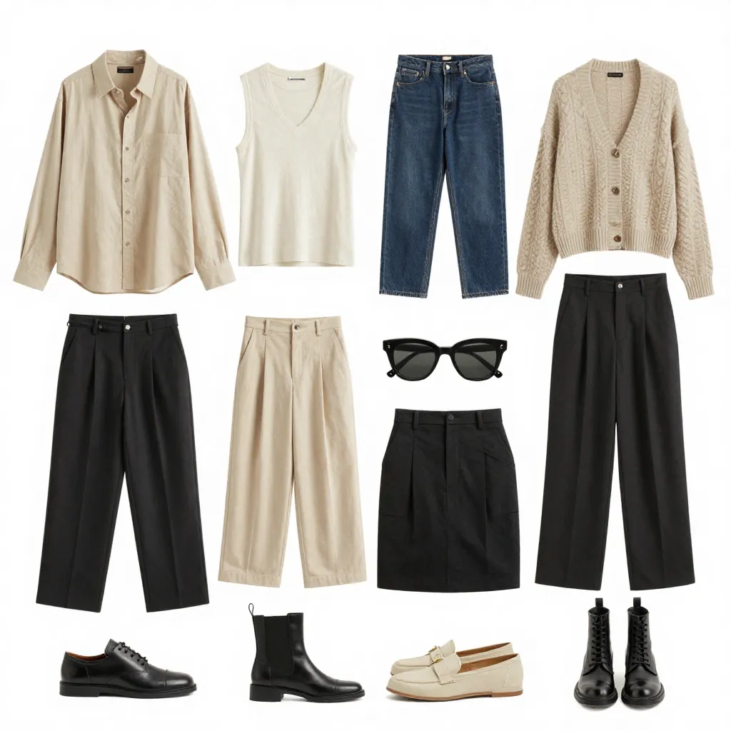 Capsule wardrobe blueprint collection