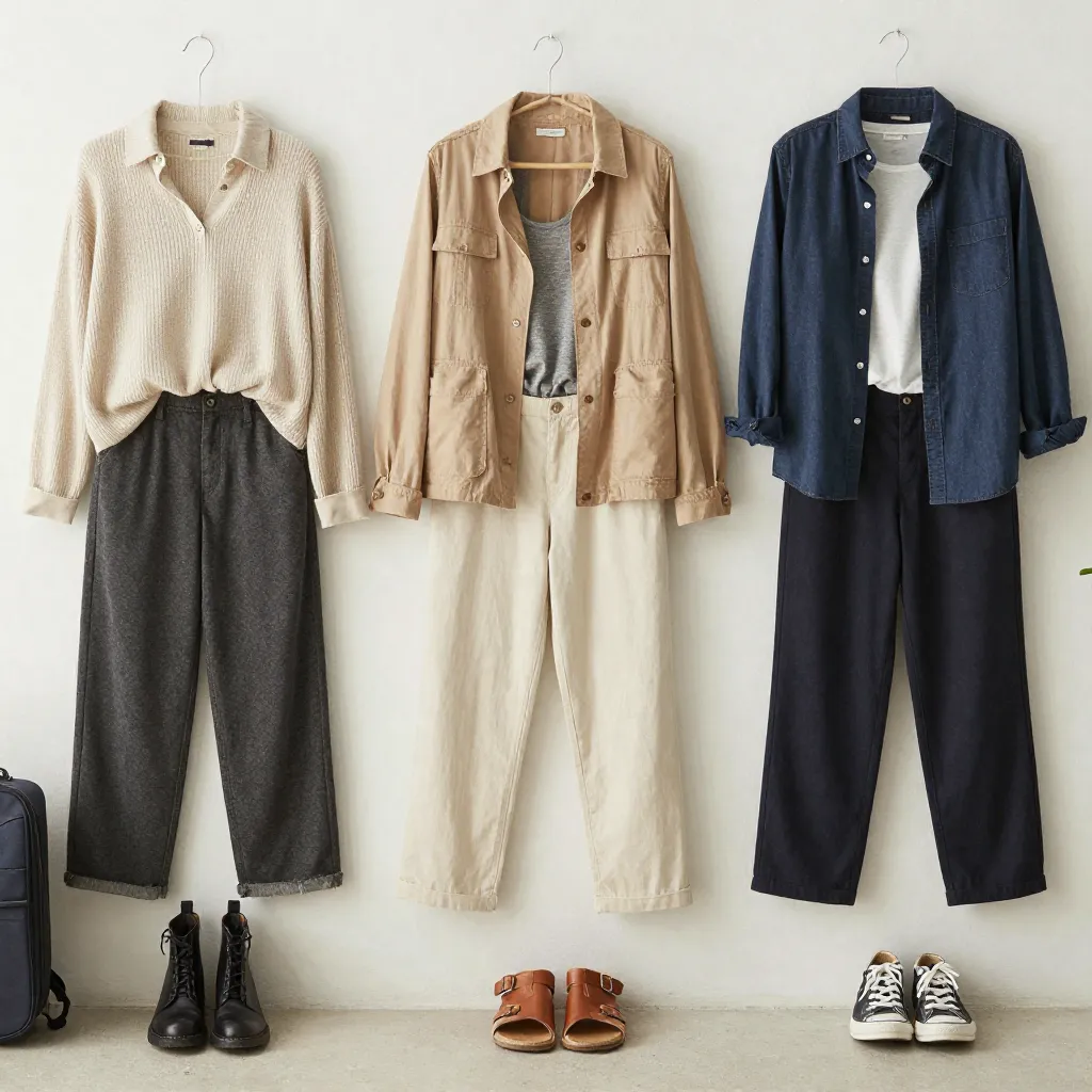 Summer travel wardrobe blueprint